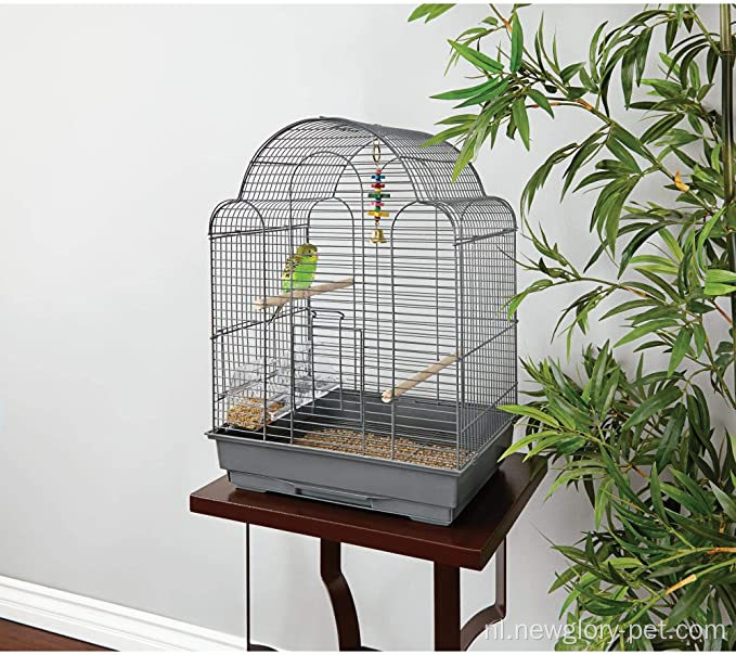 16,5 inch Parakeet Scallop Top Cage