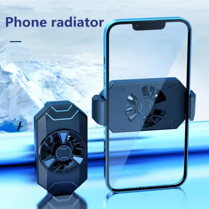 New S1 Mobile Phone Cooler: Game Live Cooling with Mobile Phone Cooling Fan and Radiator
