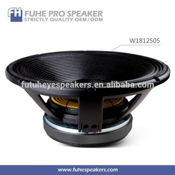 1200W 18inch W1812505 big size magnet high power subwoofer speaker