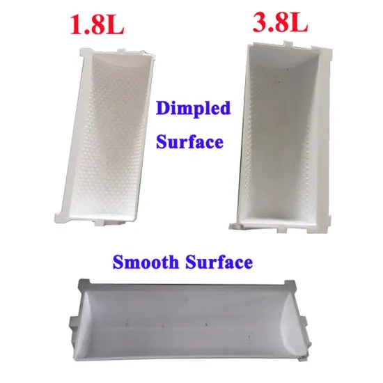 Smooth Surface Plastic PP Buckets - 1.8L and 3.8L for Z Bucket Conveyor Parts