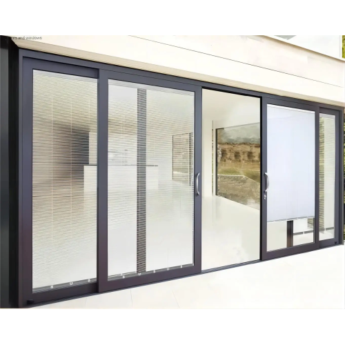 Luxury Aluminum Double Glass Sliding Doors