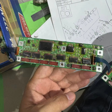 แผงวงจรคีย์หมึก Komori และชิ้นส่วนไฟฟ้าสำหรับเครื่องพิมพ์ FKMD-5/FKMD-6