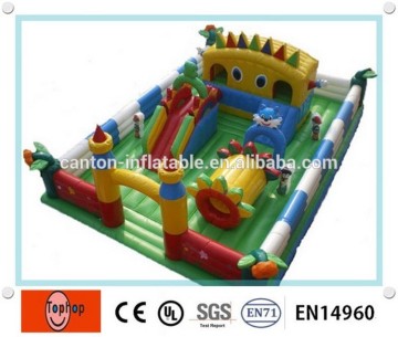 2015 New arrvail outdoor inflatable park amusement land park for sale