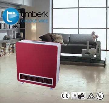 Indoor portable electric gas room heater