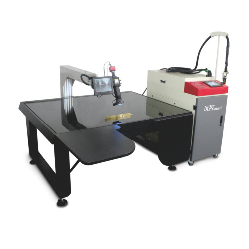 Single machine automatic continuous laser welding