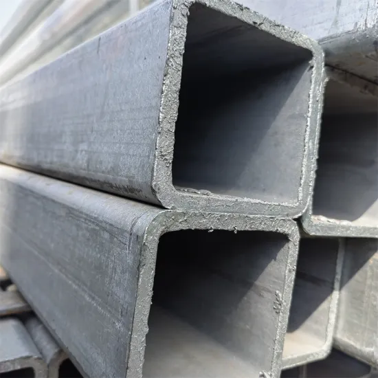 S235jr ASTM 40*60*0.8 mm galvanized square tubes