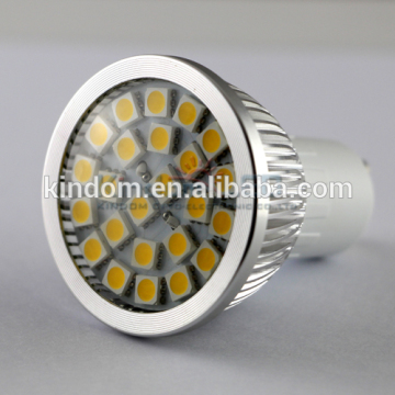 CE Rohs 4.8W 5050smd(with lens) GU10 dimmbale LED spotlight