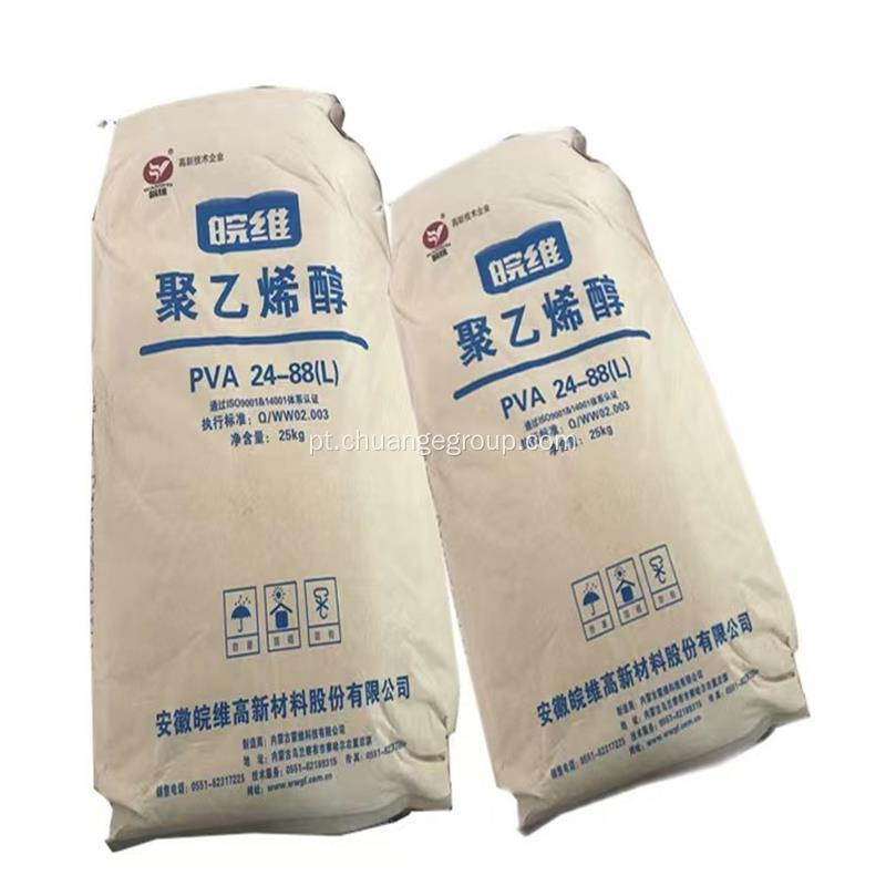 Wanwei polivinil álcool PVA 2488 para papel