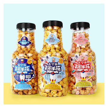 Drift Bottle Series Popcorn - Makanan ringan Krismas manis yang lazat untuk kanak -kanak
