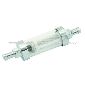 Fuel filters, available in 5/16-inch inner diameter hose