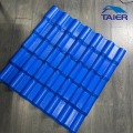 Σκούρο γκρι Πλακάκια στέγης PVC Φύλλα στέγης ASA