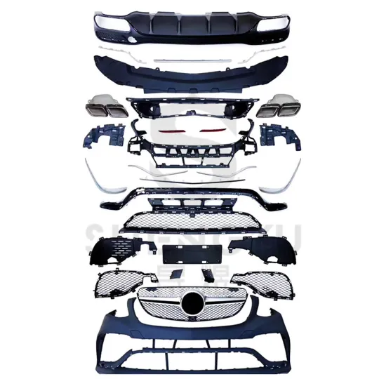 Car Bumpers for Benz W166 2015-2019: GLE63 AMG Grille, Rear Diffuser, Exhaust Pipes Accessories