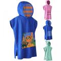 Surf Swimming Kids Kids Beach Cambio de toallas de poncho