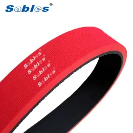 Red Rubber Flat Belt Packing Machine Belt Factory