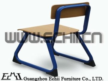 Economical big comfortable metal school chair