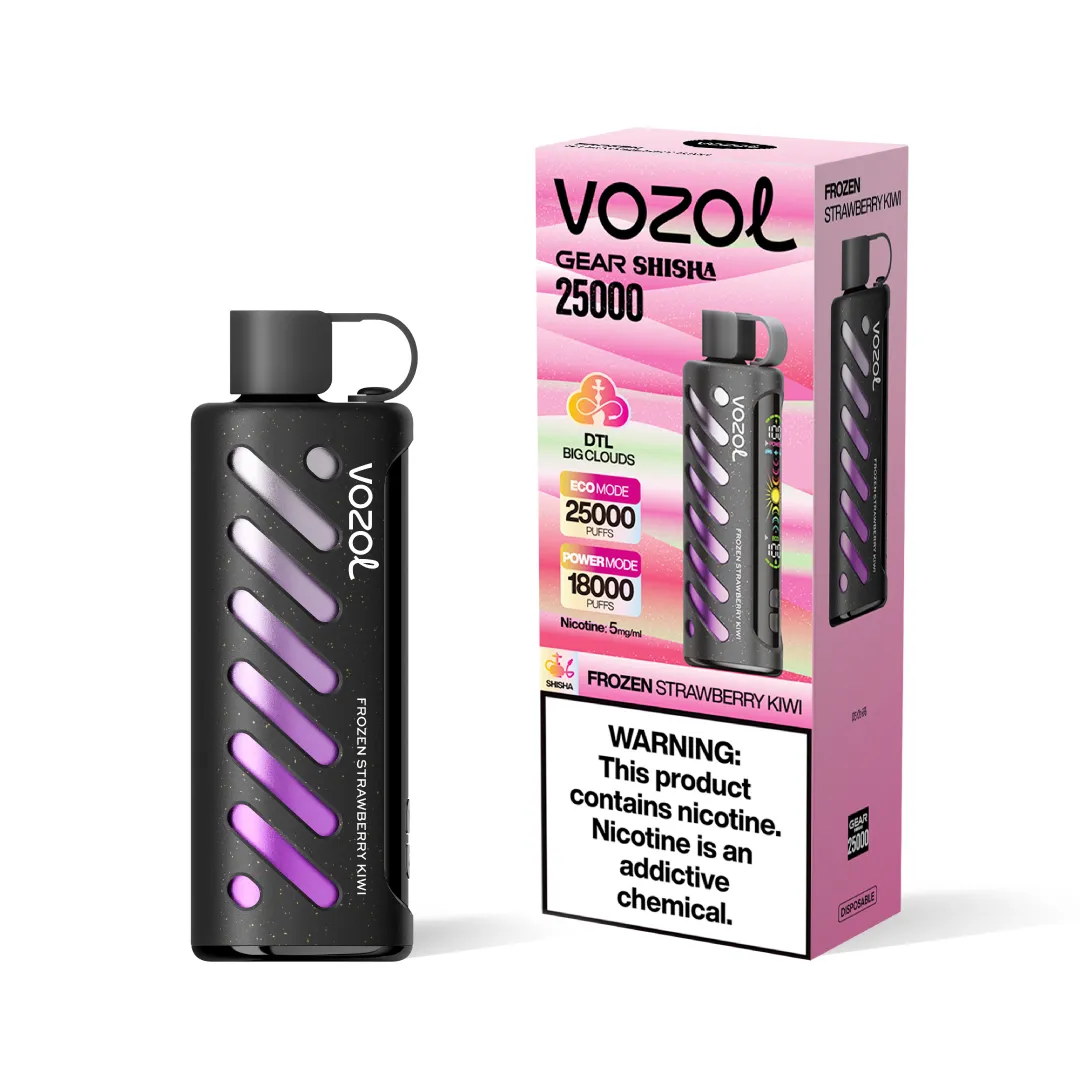 VOZOL Gear Shisha 25000 puffs FROZEN STRAWBERRY KIWI
