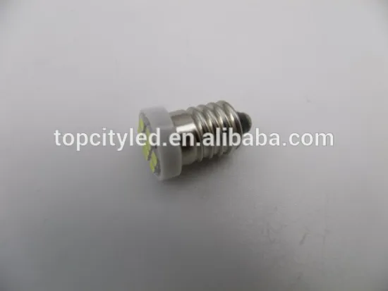 High Quality LED Bulb E10 8 LED 3020 LED Light 6V LED Lamp