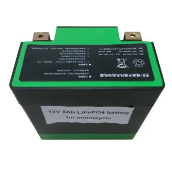 12V9AH LiFePo lithium battery for motorcycle jumper start