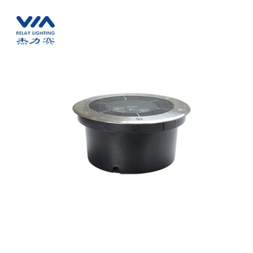 solar powered underground yard lights RGB color