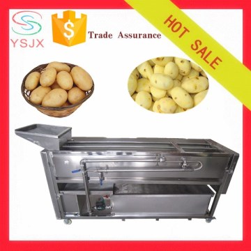 Automatic Control Stainless Steel Potato Washing and Peeling Machine
