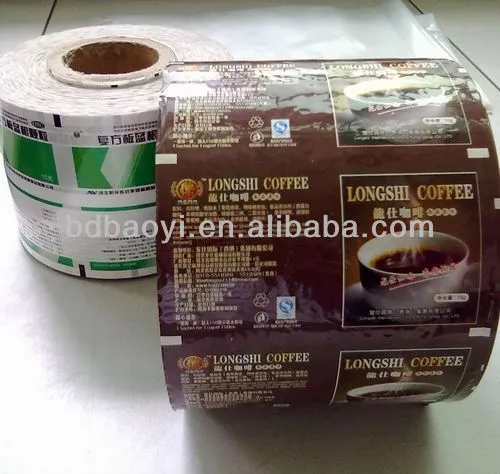 Printed Plastic Packaging By Roll