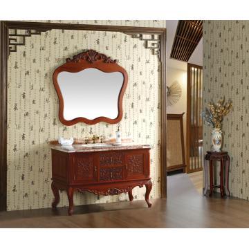 Antique Rosewood Bathroom Sink Cabinets