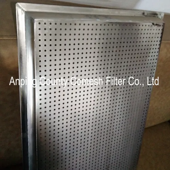 Durable perforated aluminum panel tray