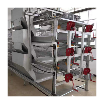 Automatic Multi-Tier H-Type Broiler Poultry Cages