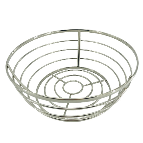 Apple Basket Euro steel small wire kitchen fruit bowl Factory