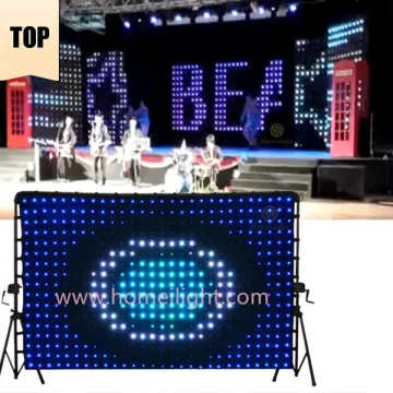 LED Vision Curtain for Bar, Night Club, and Stage Events
