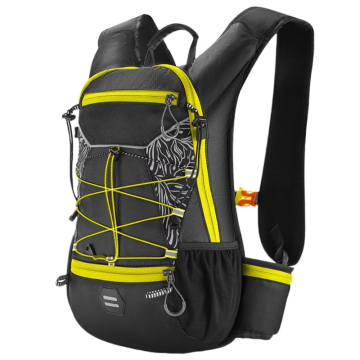 Backpack Bersepeda dengan Penyimpanan Helm, Breathable dan Reflektif untuk Hiking dan Panjat