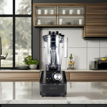 Blender elettrico commerciale 2L di alta qualità con tazza senza BPA e interfaccia in lingua tedesca