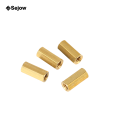 CNC Machining Parts Gold Plating Cold Heading Nuts