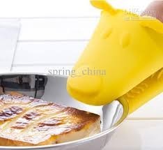 LFGB approved non-stick custom cute silicone mitt for bake