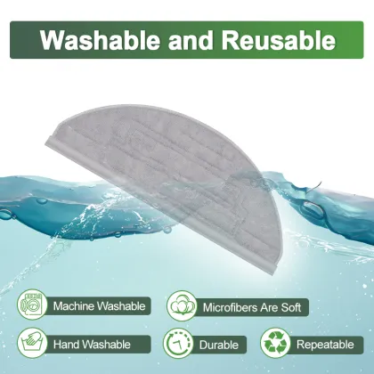 Roborock S8 Pro Ultra Robot Vacuum Cleaner Accessories Kit: 2 Filters, 2 Side Brushes, and Brush Included