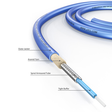 2.0mm Simplex armoured fiber optical cable