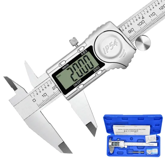 DITRON IP54 Waterproof Stainless Steel Digital Caliper 0.01mm Accuracy 150mm
