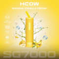 100% Original HCOW SG7000 Puffs 16 ml engångsvap