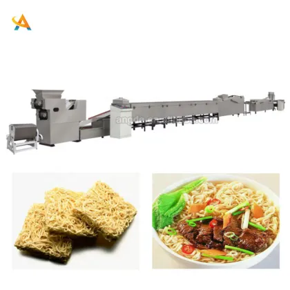 Instant Noodle Production Line: Grain Product Making Machines for Cereal and Corn Noodles