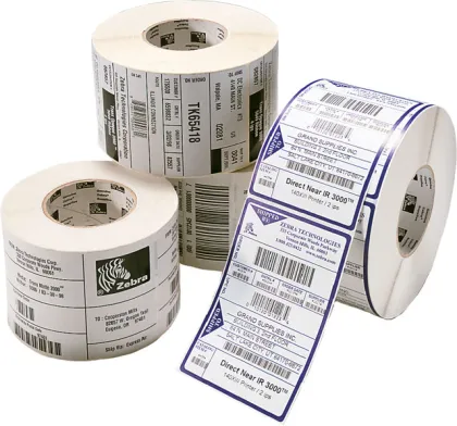 zebra thermal label