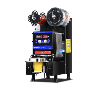 Full-Automatic Sealing Machine for Commercial Use in Milk Tea, Coffee, Yogurt, and Juice Shops