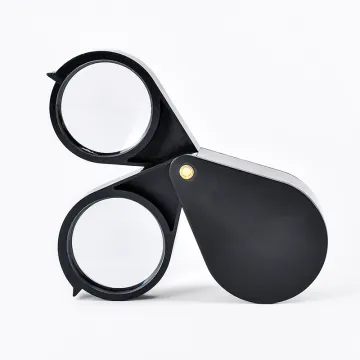 Portable Pocket Folding Eye Magnifying ABS Jewelry Magnifier - High Quality & Durable