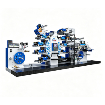 High-Speed Central Impression Flexo Printing Machine