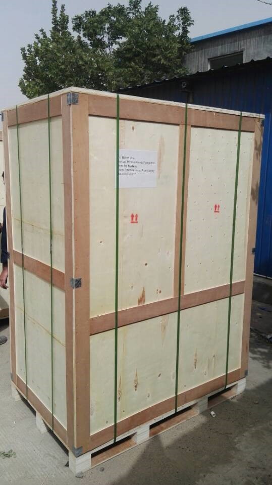 Columbia customer ro machine packing Columbia customer ro machine packing