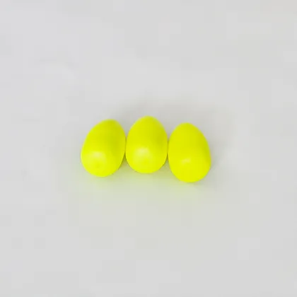 CHXFOAM Hard Chartreuse Styrofoam Floats for Fishing Accessories