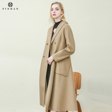 Wollmäntel und Kaschmir Damen Wollmantel - lange Jacke für Frauen