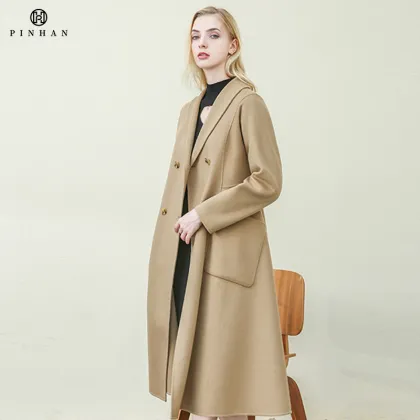Woman Woolen Coats and Cashmere Ladies Woolen Coat - Long Jacket for Women