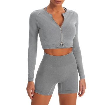 women Sports Long sleeve Gym Sets