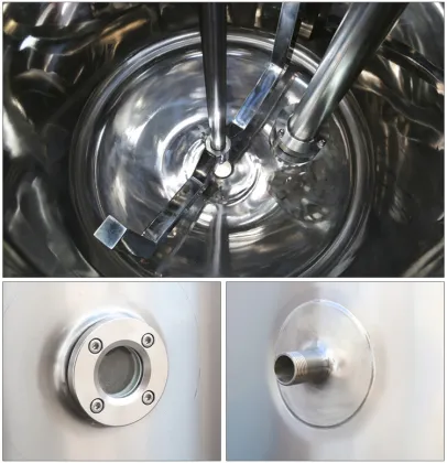 250L Cosmetic Cream Mixing Machine - Reactor Chemical Machinery Equipment