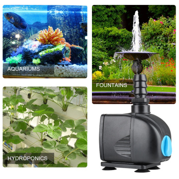 Heto 264GPH / 1000L / H, 13W dränkbar vattenpump, akvarium dränkbar pump för akvarium, damm, bevattning, vattenfall